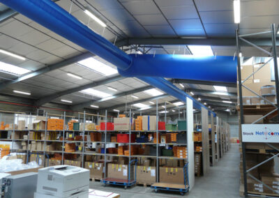 Fabric Ducting Warehouse Storage